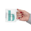 Teal Bride Tribe Logo Mug 11oz - Image 13