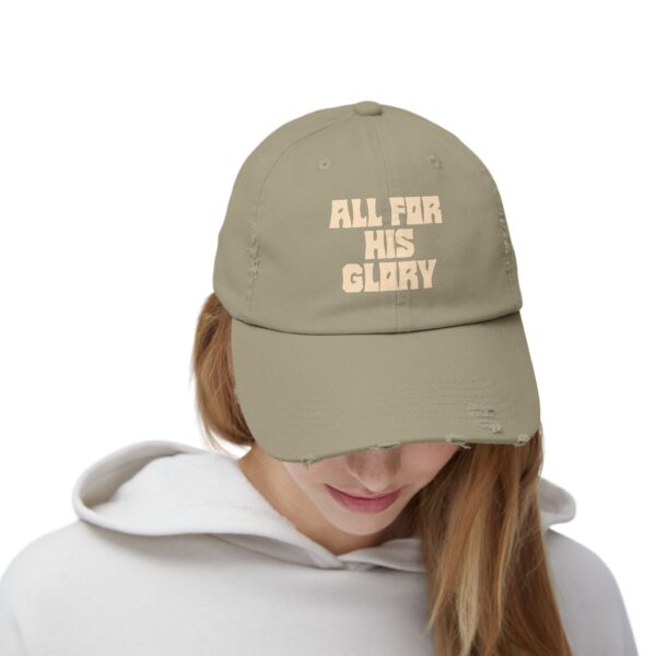 All for His Glory Distressed Cap - Image 16
