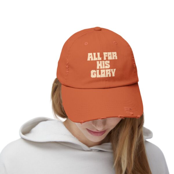 All for His Glory Distressed Cap - Image 12