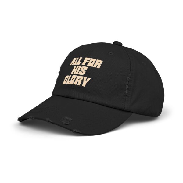 All for His Glory Distressed Cap - Image 6