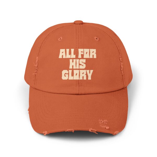 All for His Glory Distressed Cap - Image 9