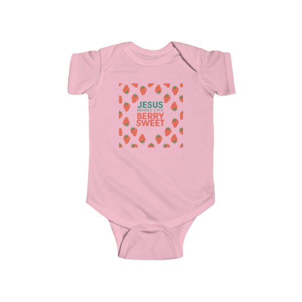 Jesus Makes Life Berry Sweet Infant Bodysuit