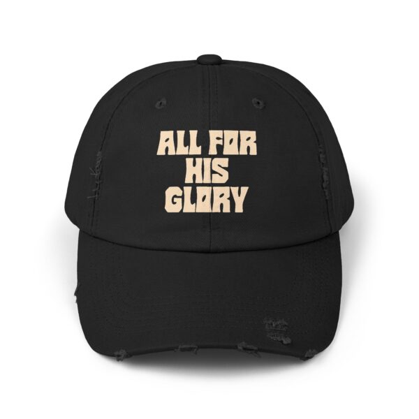 All for His Glory Distressed Cap - Image 5