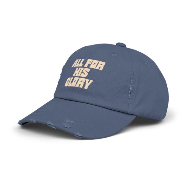 All for His Glory Distressed Cap - Image 2