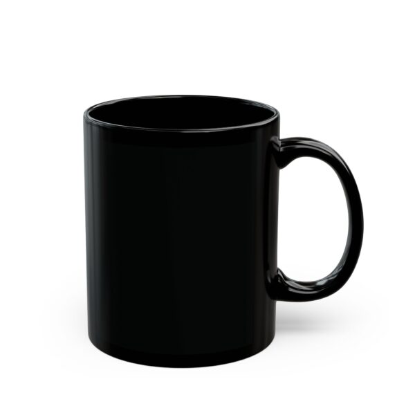 I am Protected Black Mug - Image 2
