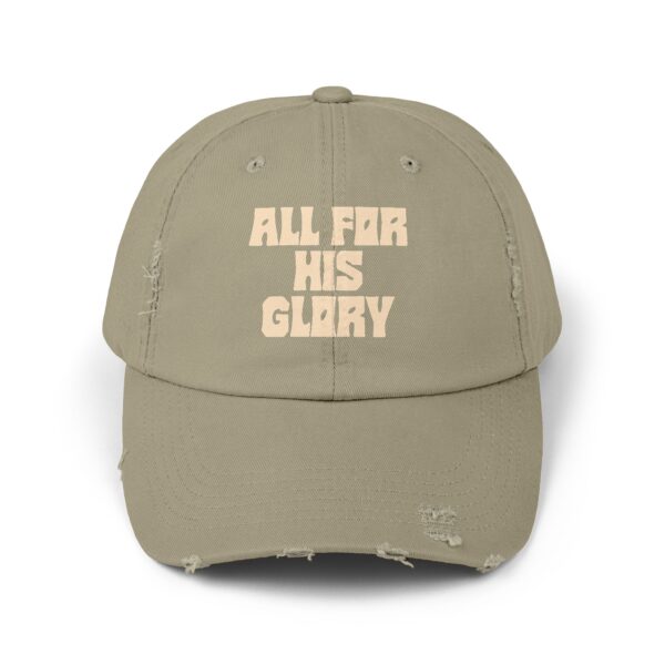 All for His Glory Distressed Cap - Image 13