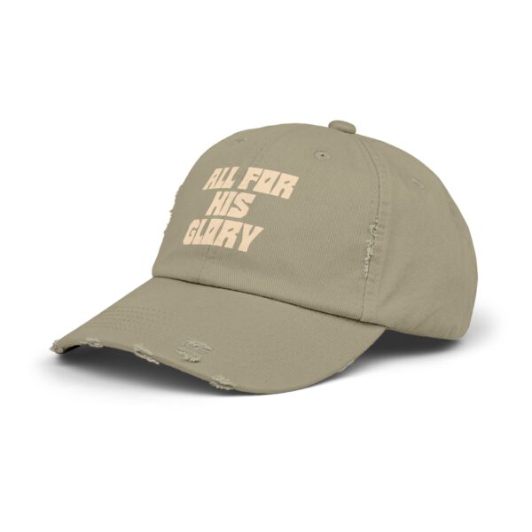 All for His Glory Distressed Cap - Image 14