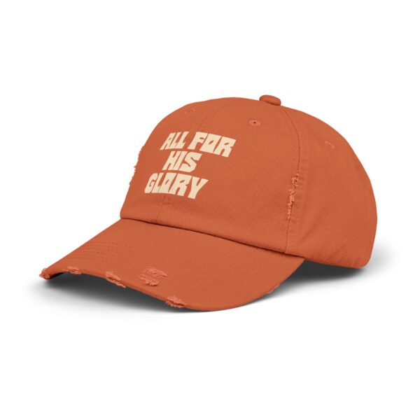 All for His Glory Distressed Cap - Image 10