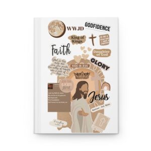 Faith collage Hardcover Journal Matte
