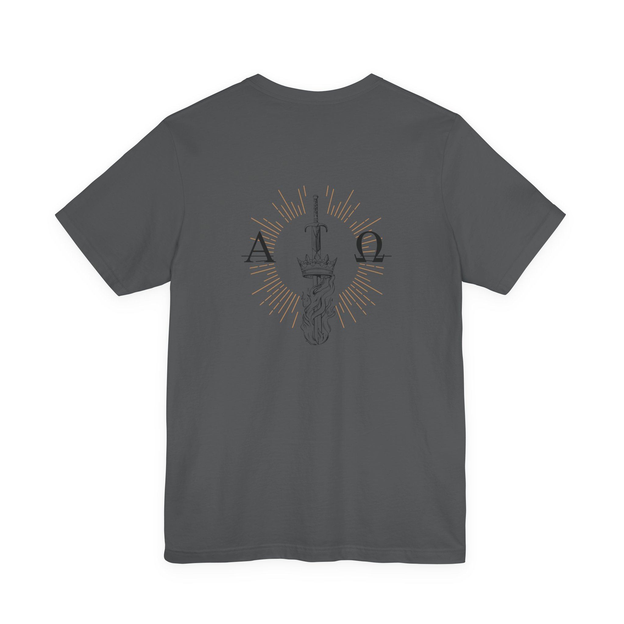 2025 Alpha and Omega Unisex Jersey Short Sleeve Tee - Image 4