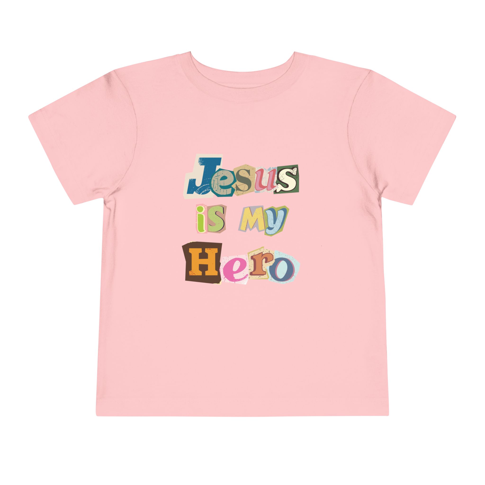 Jesus is My Hero Toddler Short Sleeve Tee