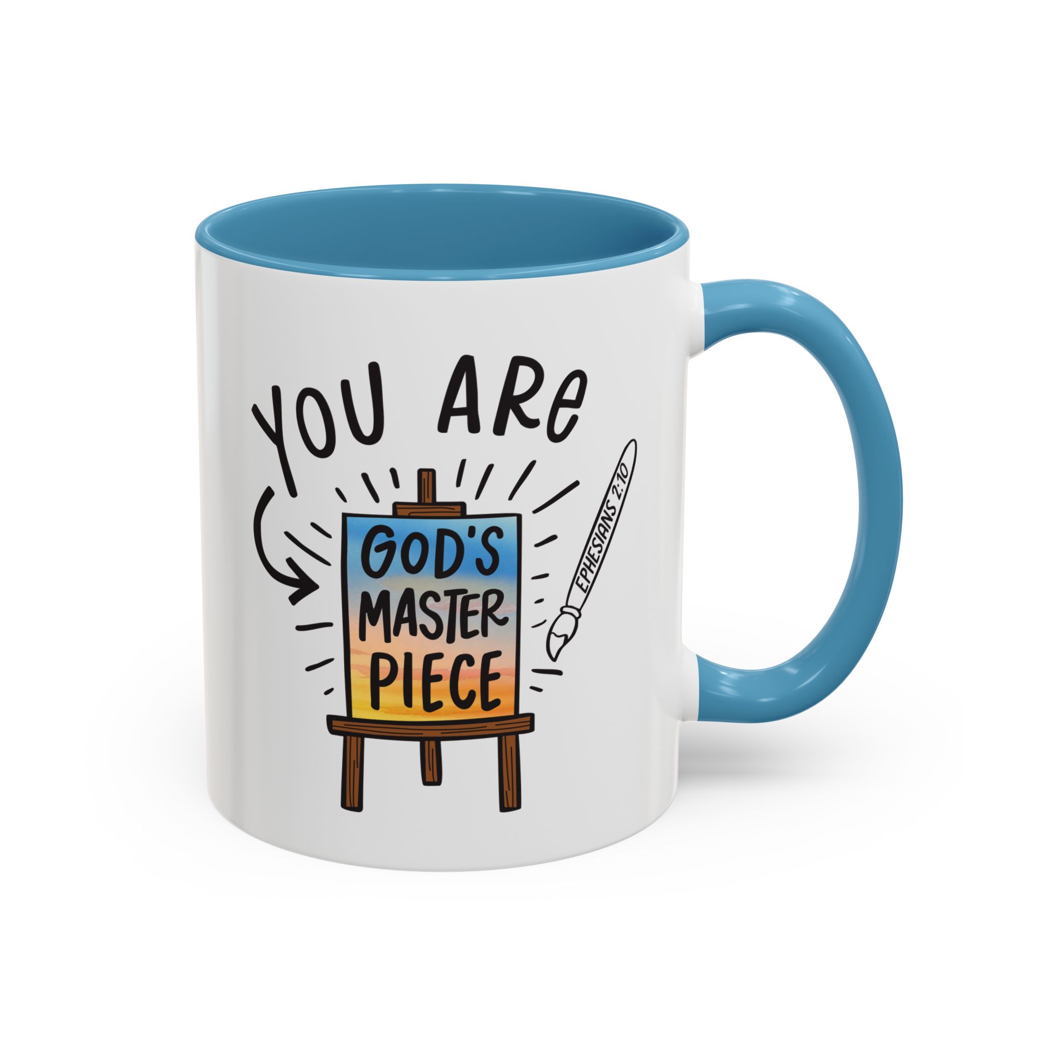 You are God's MasterPiece Accent Coffee Mug (11, 15oz) - Image 18
