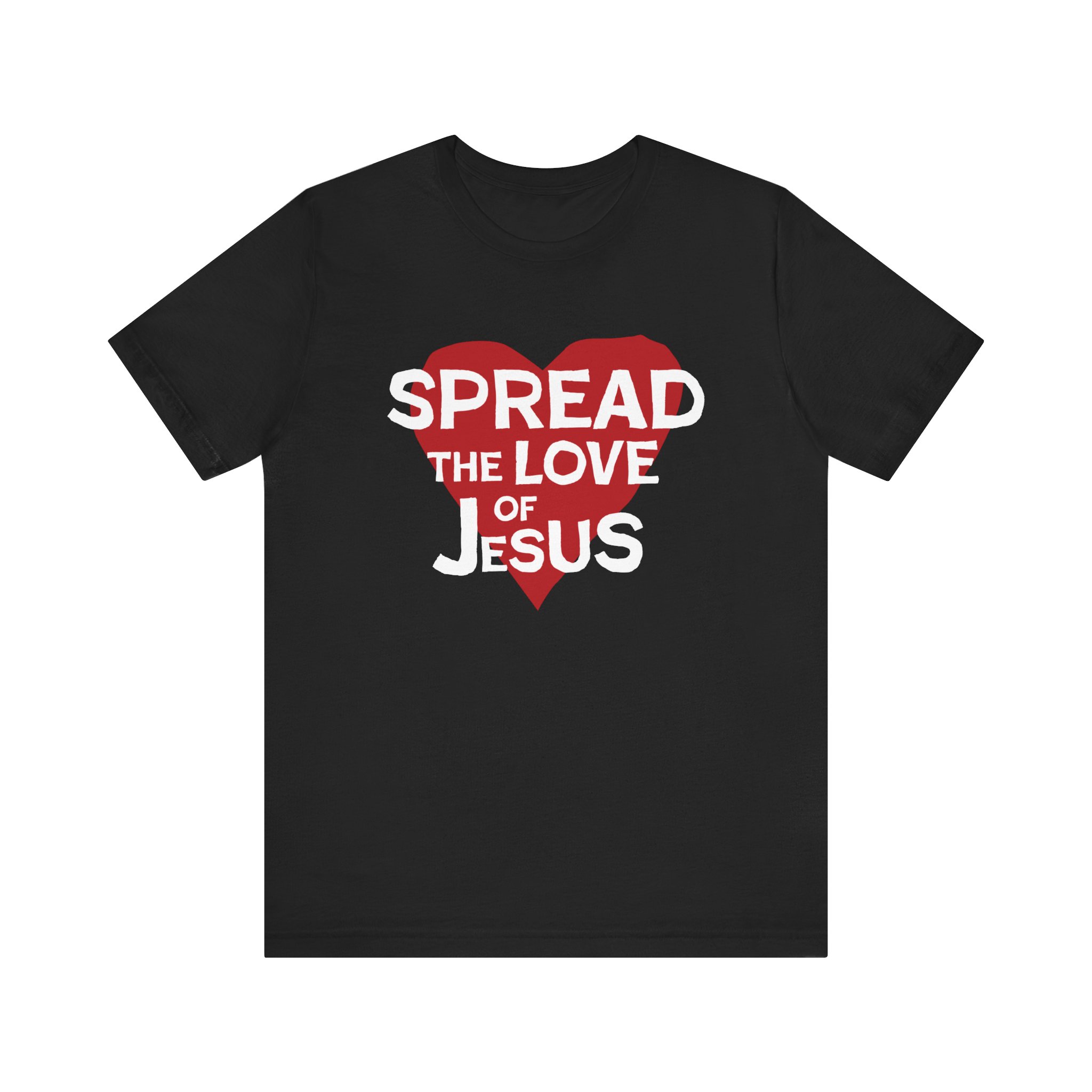 Spread The Love of Jesus Unisex Jersey Short Sleeve Tee