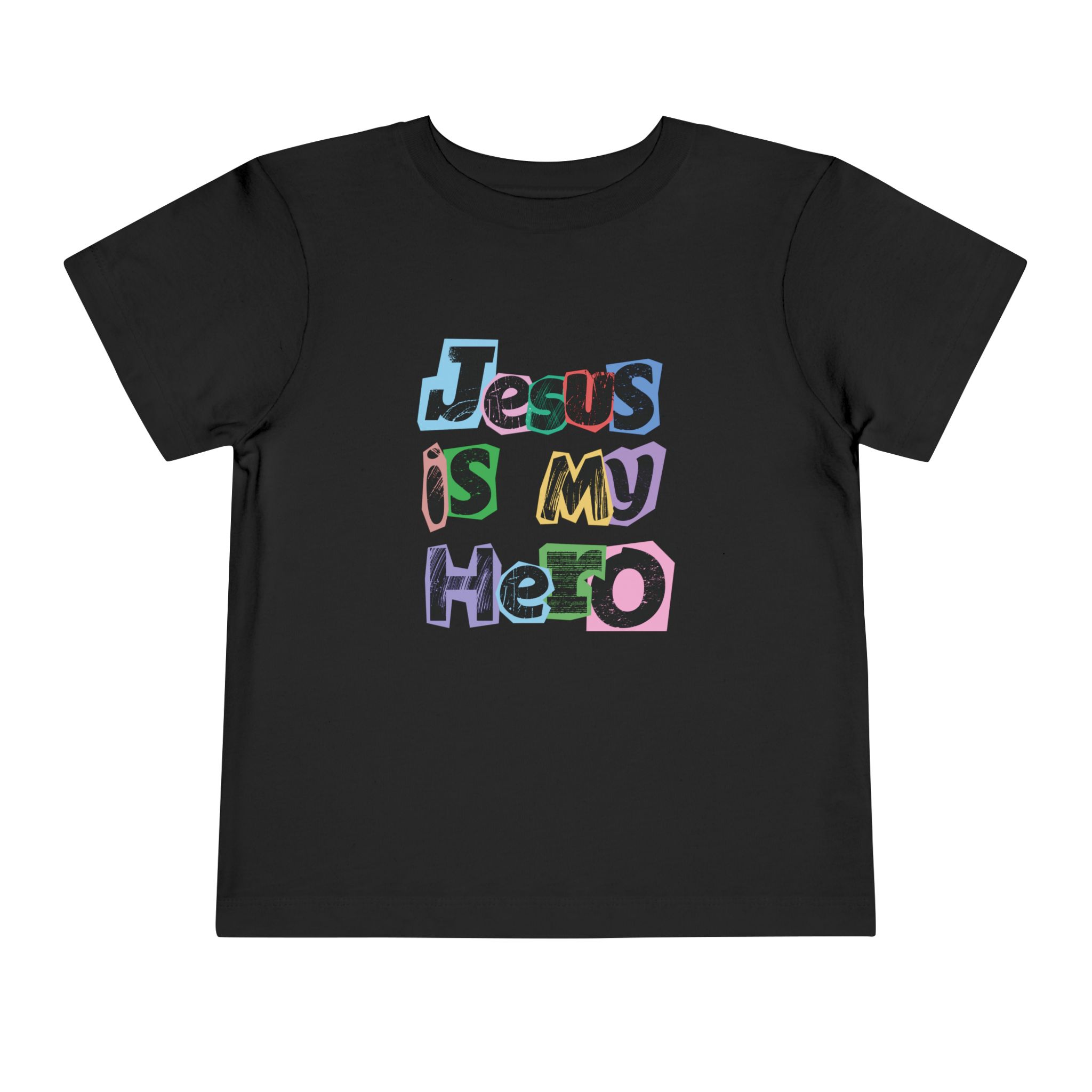 Jesus is my Hero Toddler Short Sleeve Tee - Image 9