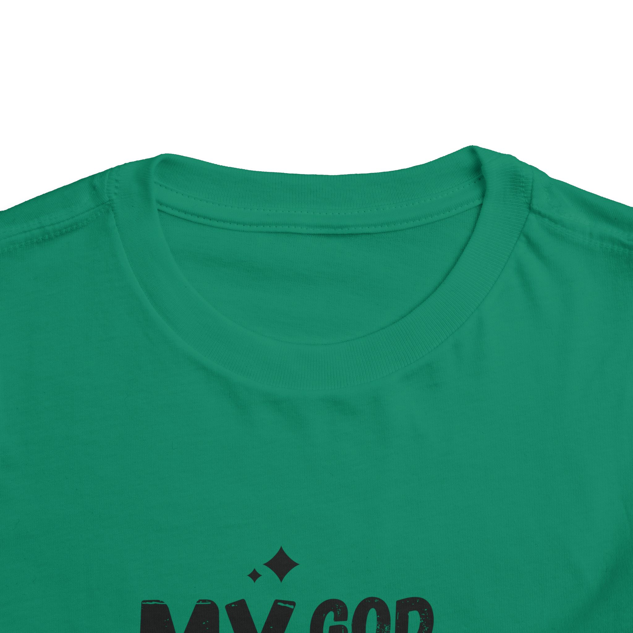 My God is so Big Toddler Short Sleeve Tee - Image 4