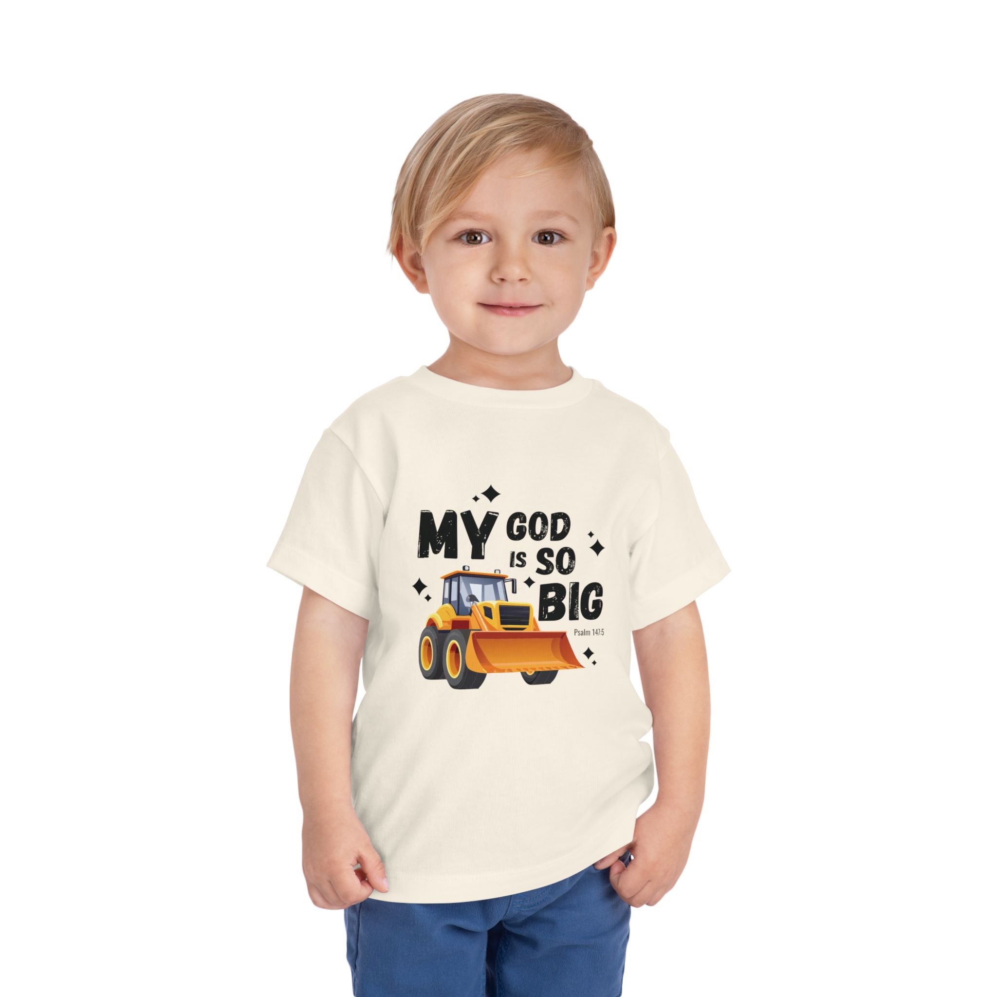 My God is so Big Toddler Short Sleeve Tee - Image 7