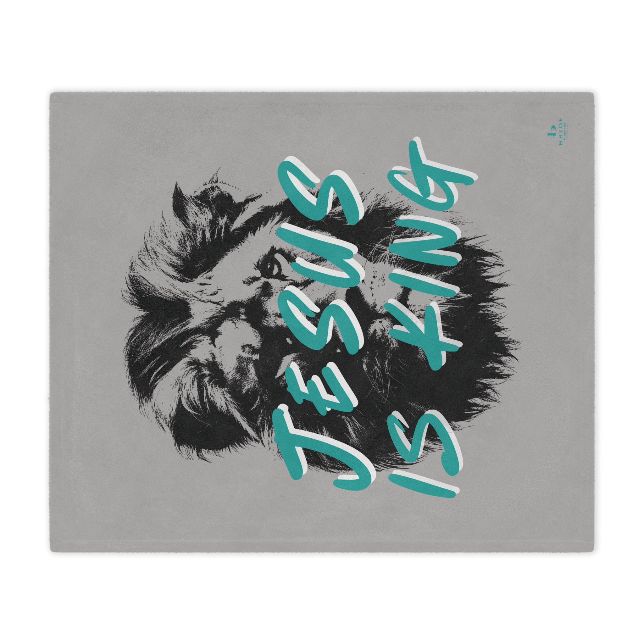 Jesus is King Microfiber Blanket - Image 6