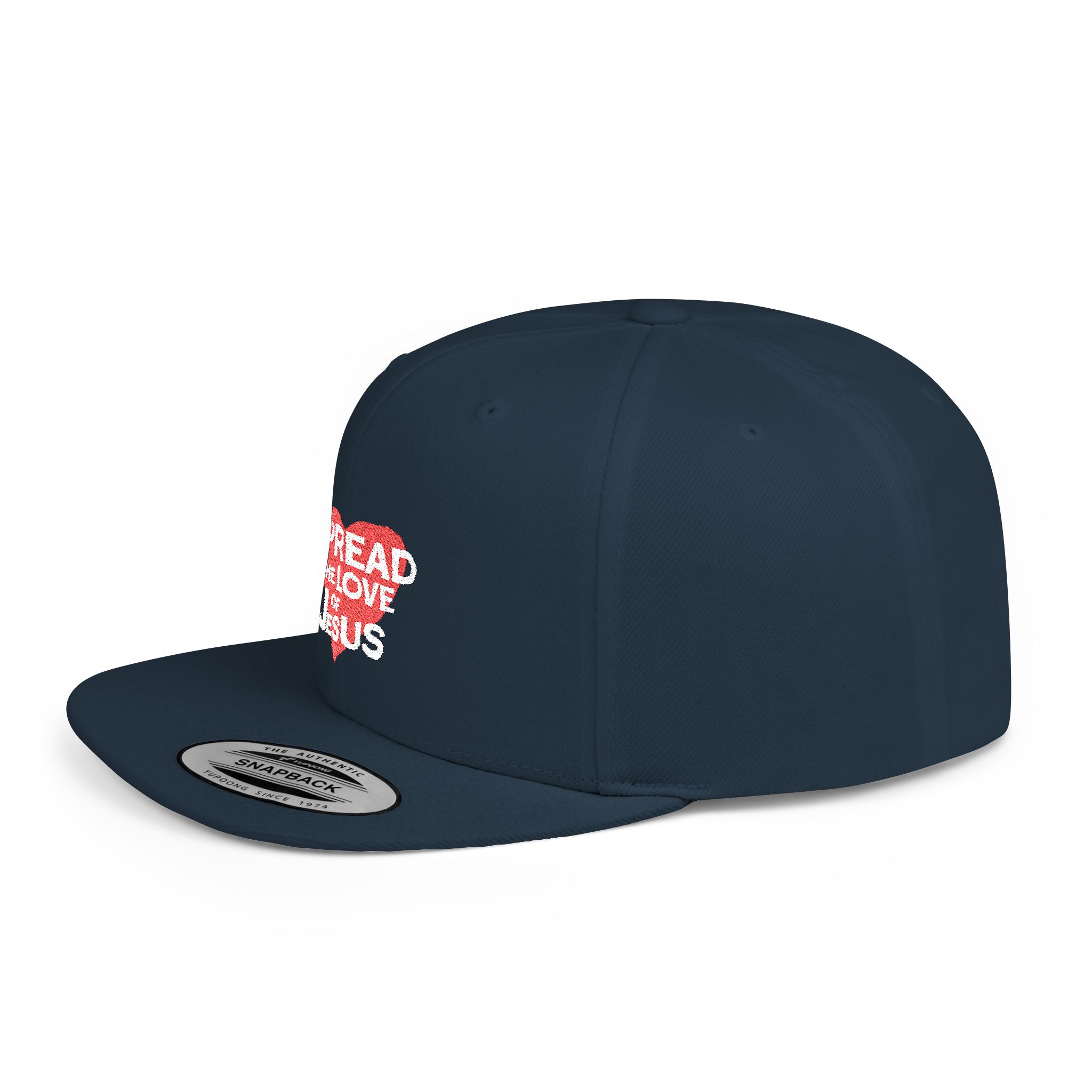 Spread the Love of Jesus Flat Bill Snapback - Image 9