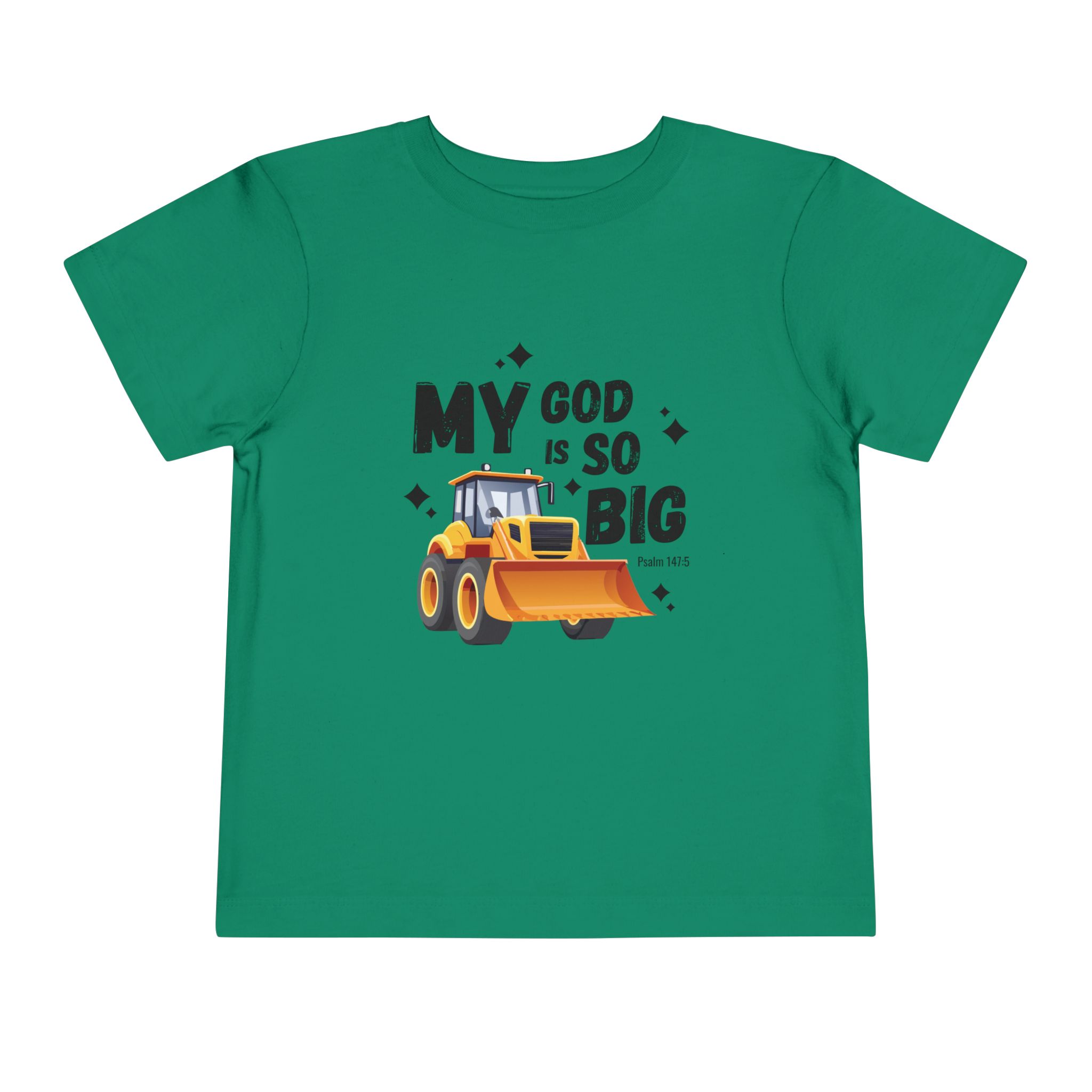 My God is so Big Toddler Short Sleeve Tee