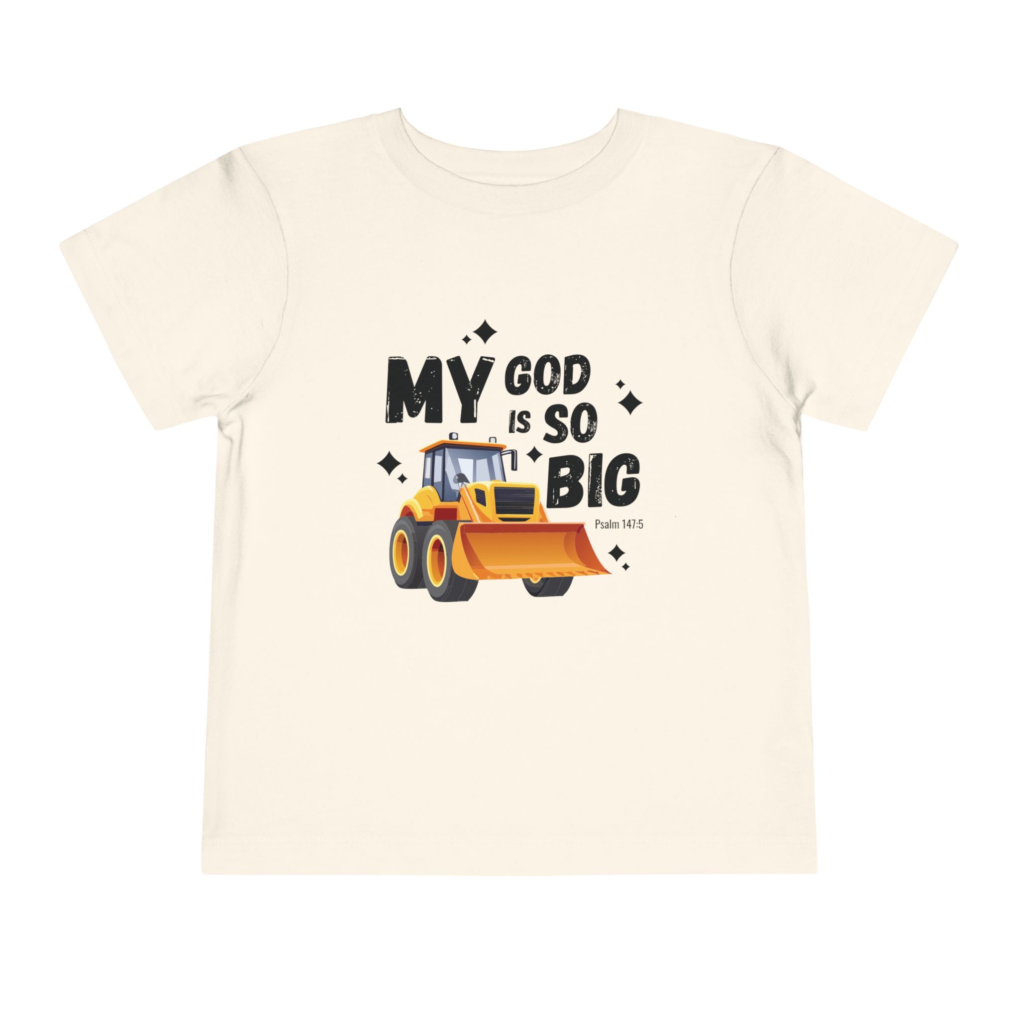 My God is so Big Toddler Short Sleeve Tee - Image 5