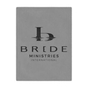 Bride Black Logo Microfiber Blanket