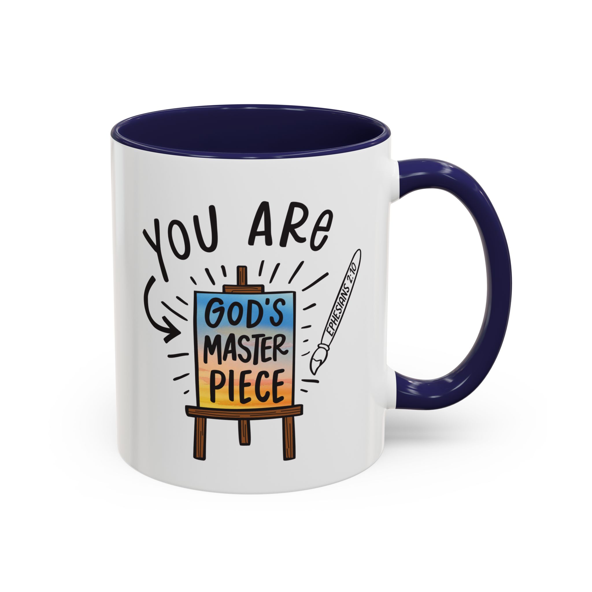 You are God's MasterPiece Accent Coffee Mug (11, 15oz) - Image 6