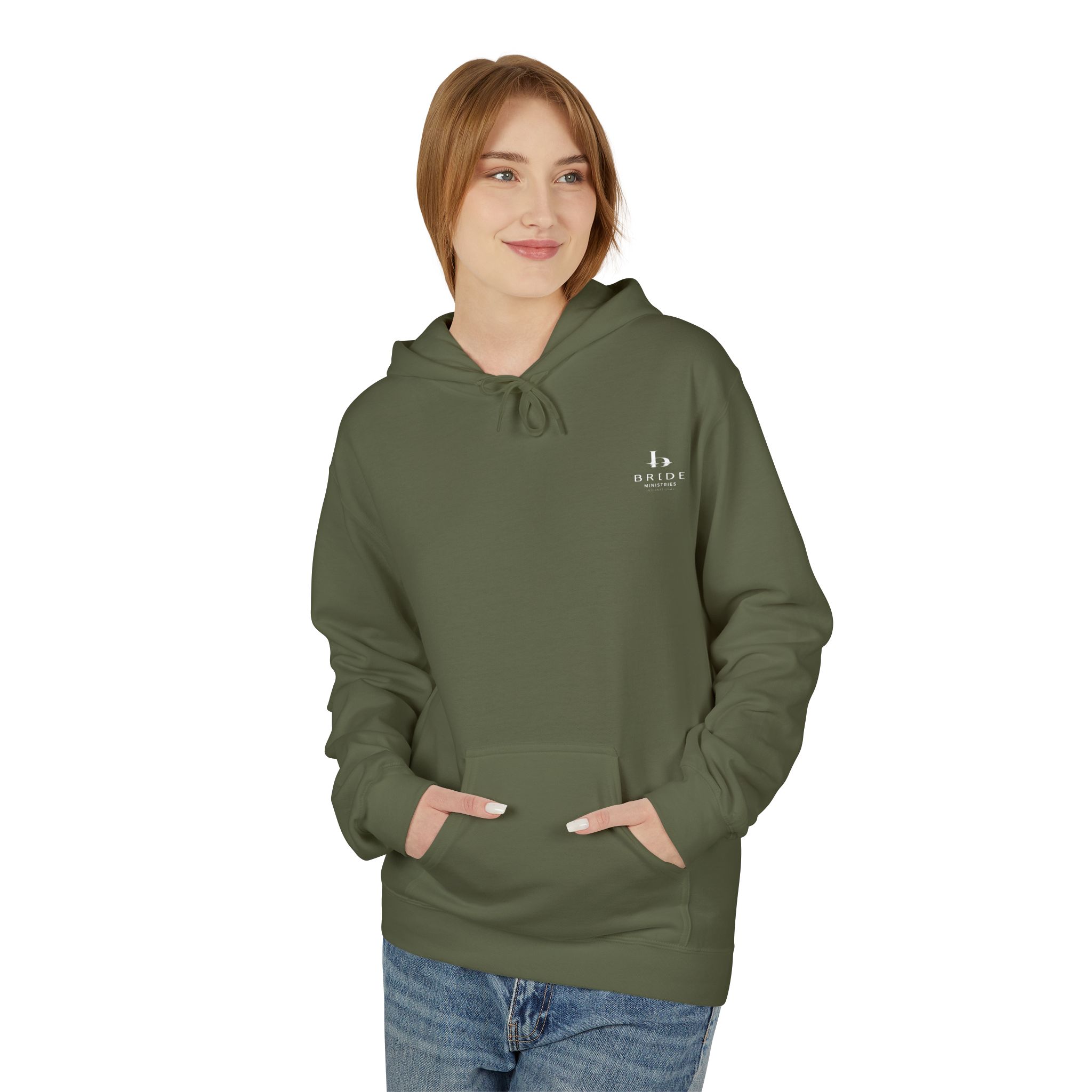 I Just wanna Sit at the Feet of Jesus Midweight Softstyle Fleece Hoodie - Image 19