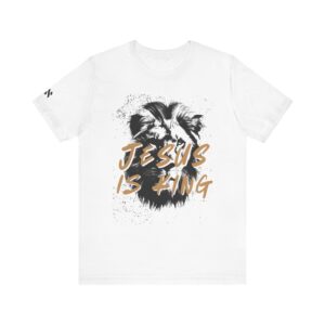 Jesus is King Unisex Jersey Short Sleeve Tee
