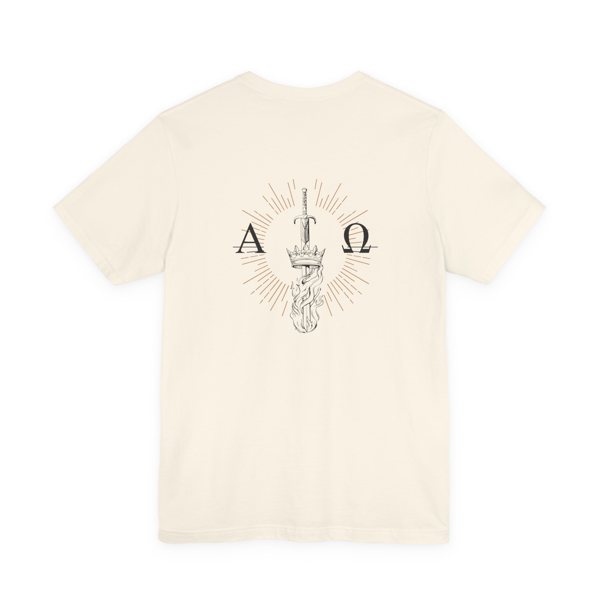 2025 Alpha and Omega Unisex Jersey Short Sleeve Tee - Image 8