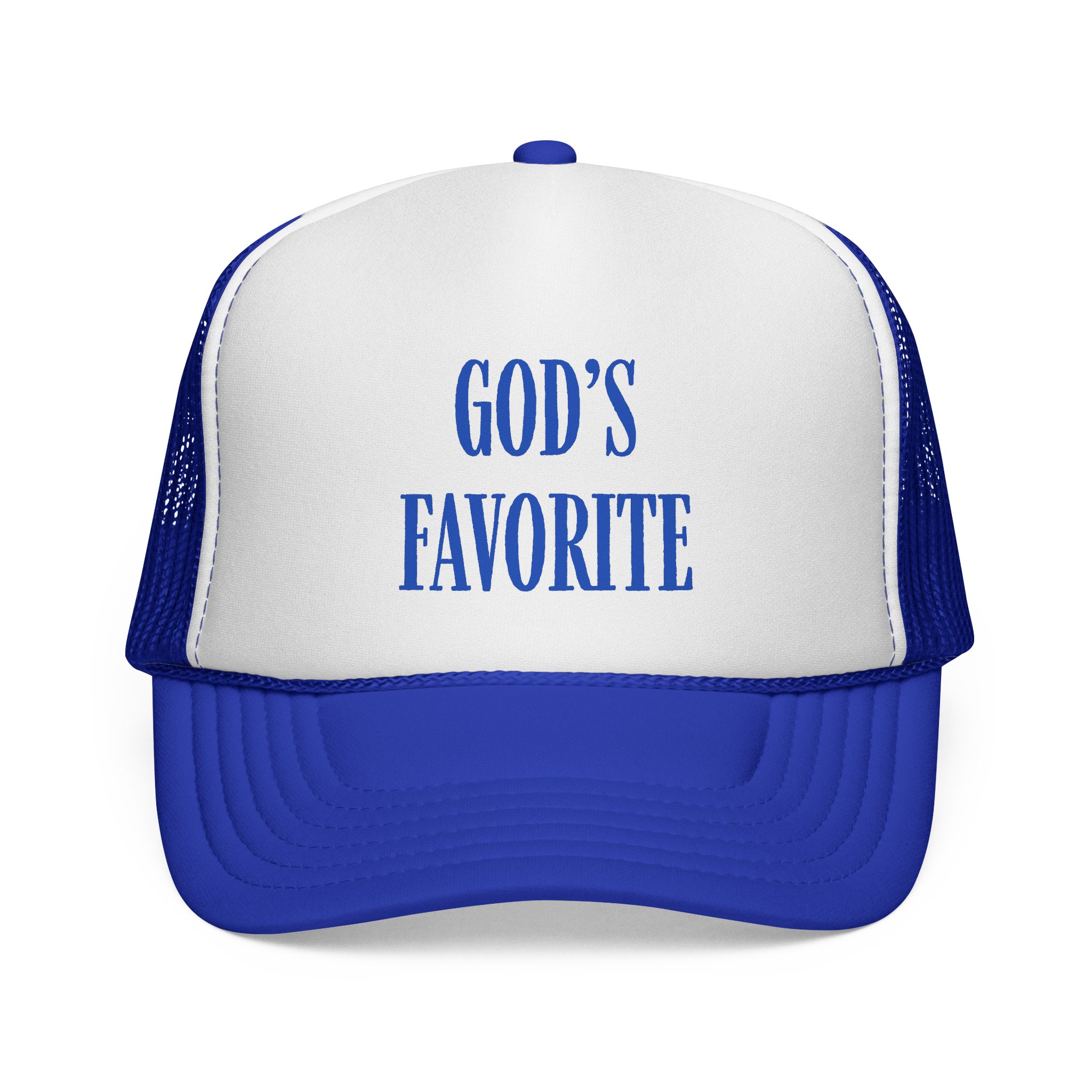 God's Favorite: Royal Blue Trucker Caps