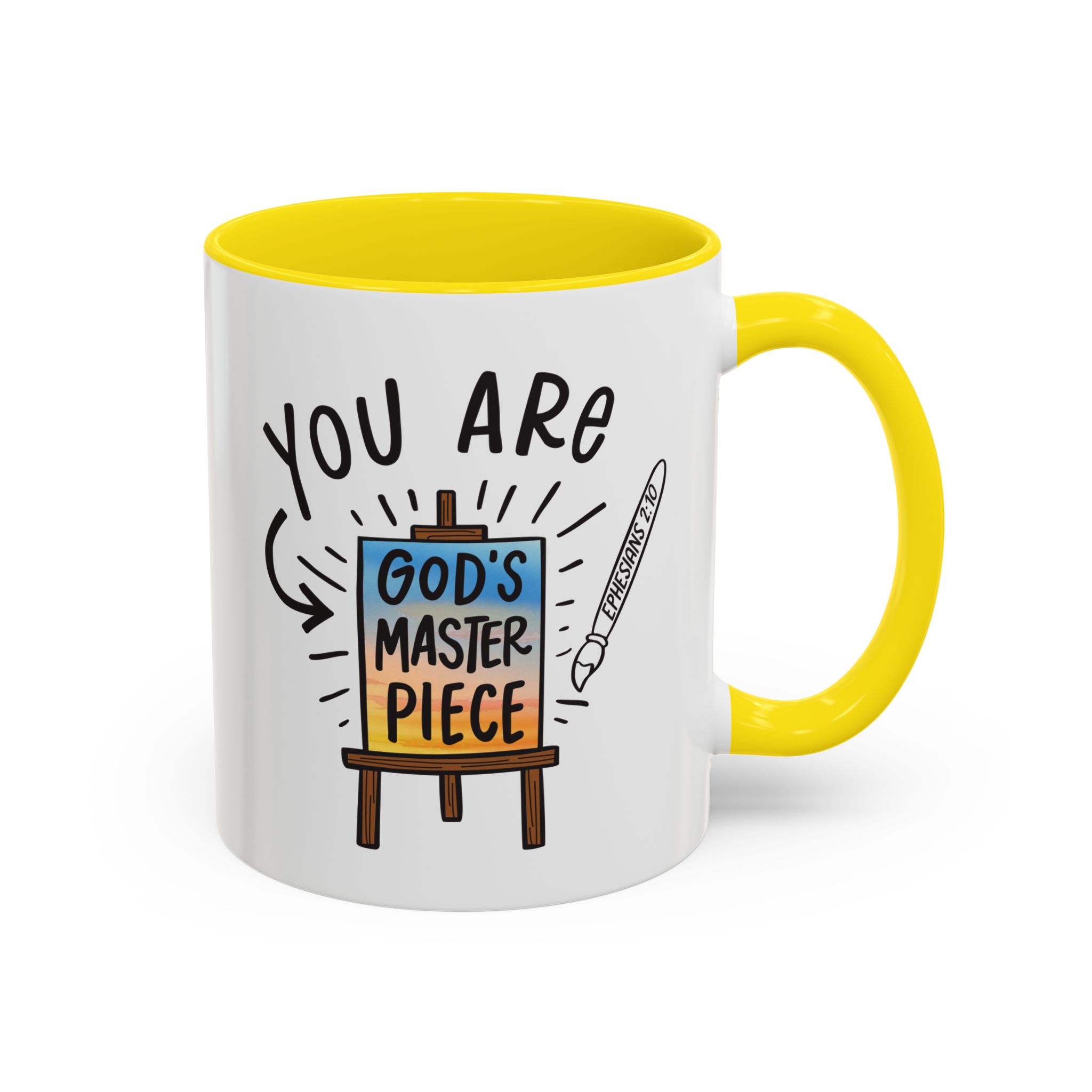 You are God's MasterPiece Accent Coffee Mug (11, 15oz) - Image 30