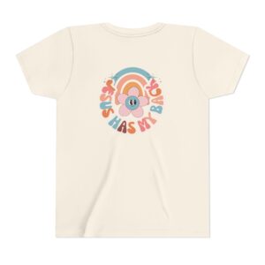 Jesus Has My Back Youth Short Sleeve Tee