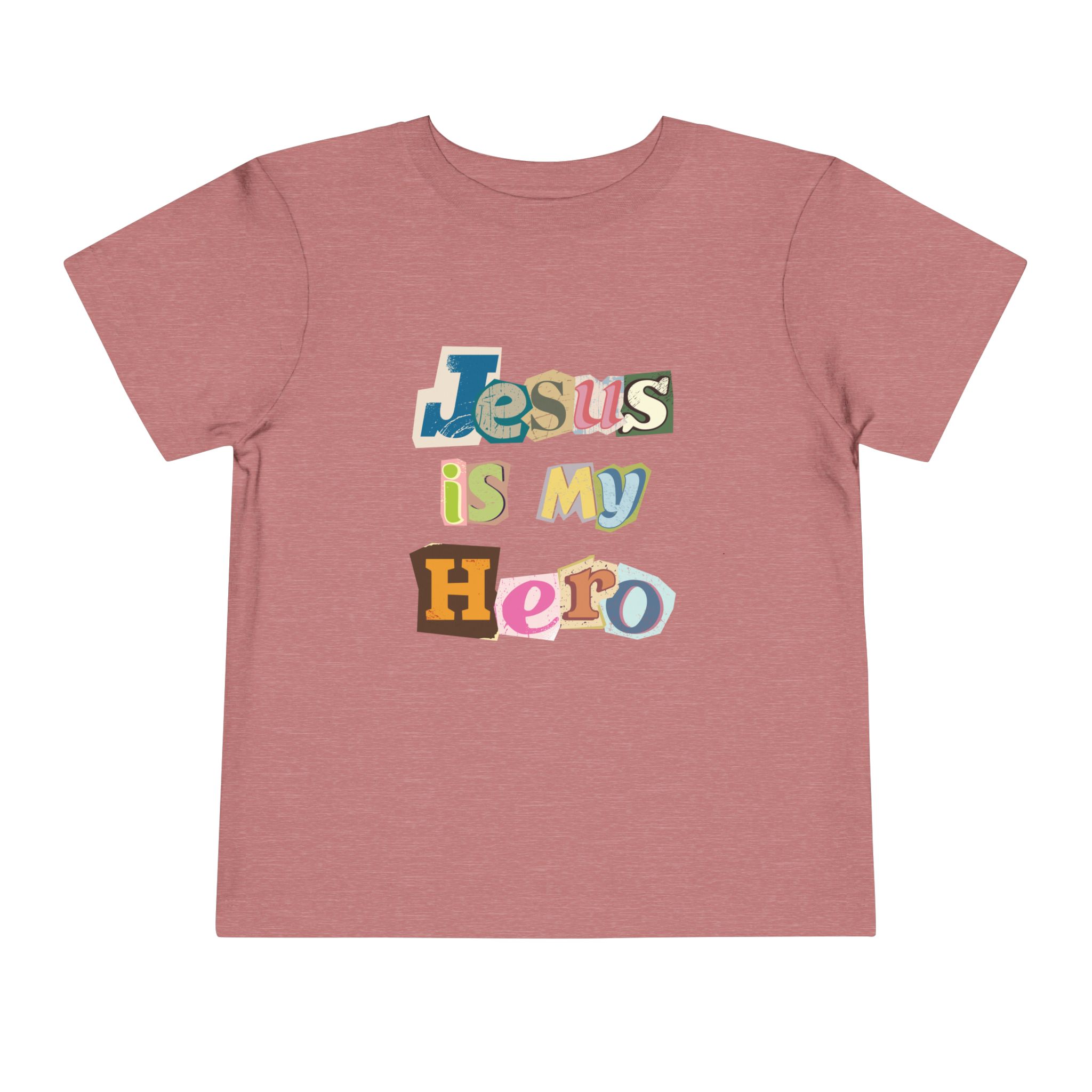 Jesus is My Hero Toddler Short Sleeve Tee - Image 13