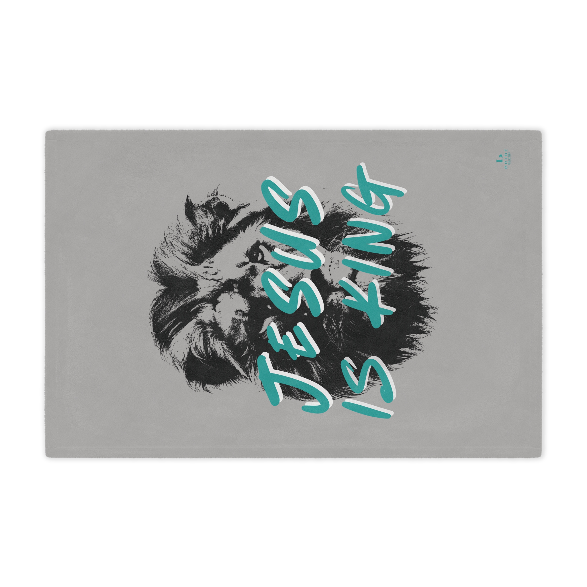 Jesus is King Microfiber Blanket - Image 10