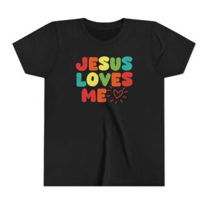 Jesus Loves Me Youth Short Sleeve Tee