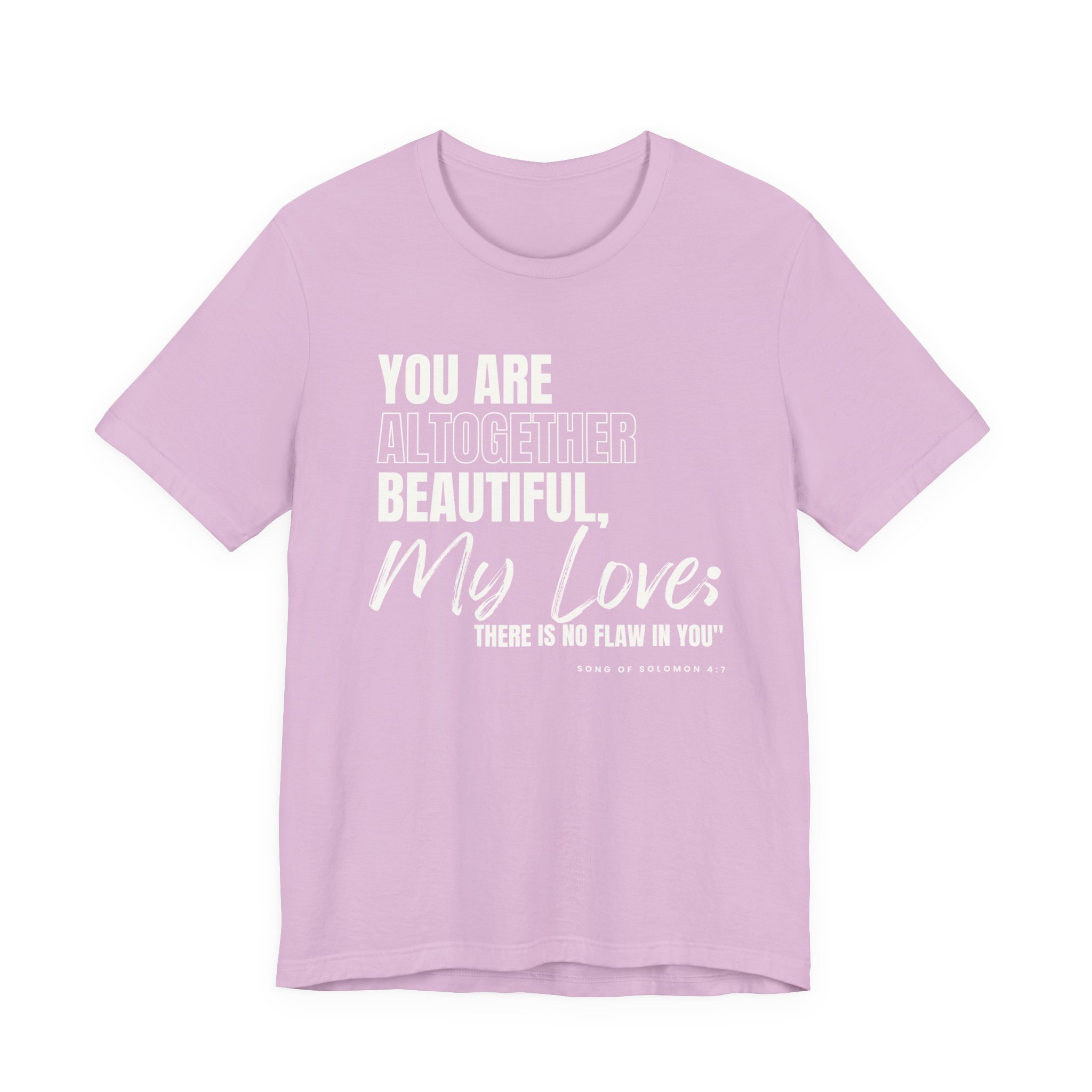 You are altogether beautiful Unisex Jersey Short Sleeve Tee - Image 7
