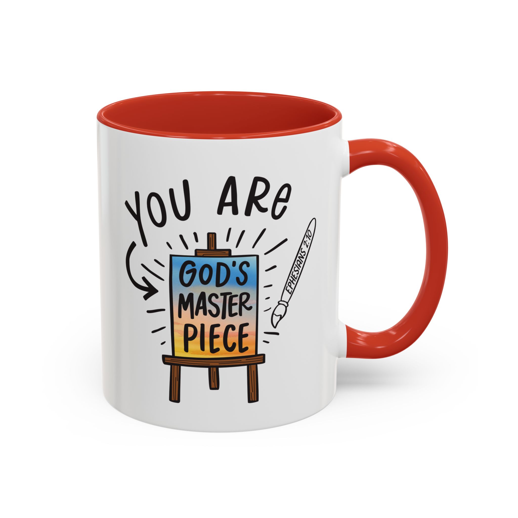 You are God's MasterPiece Accent Coffee Mug (11, 15oz) - Image 14