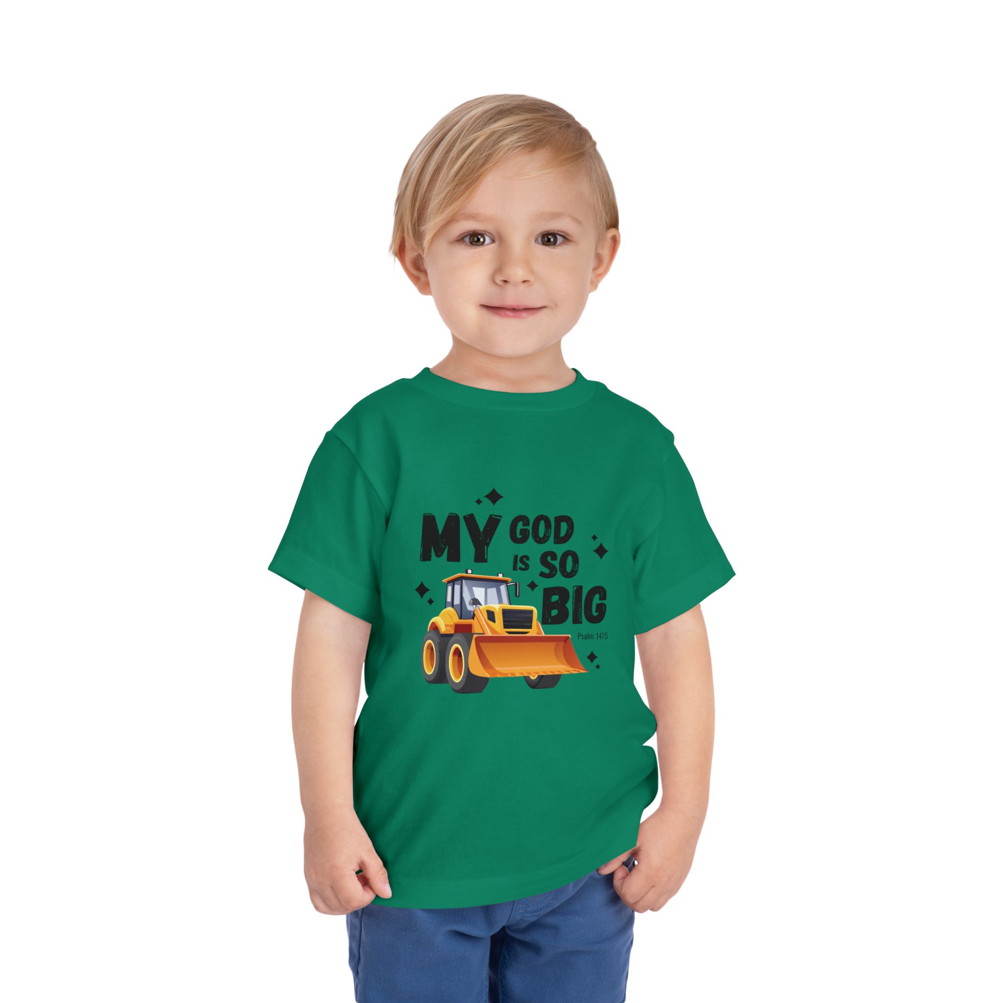My God is so Big Toddler Short Sleeve Tee - Image 2