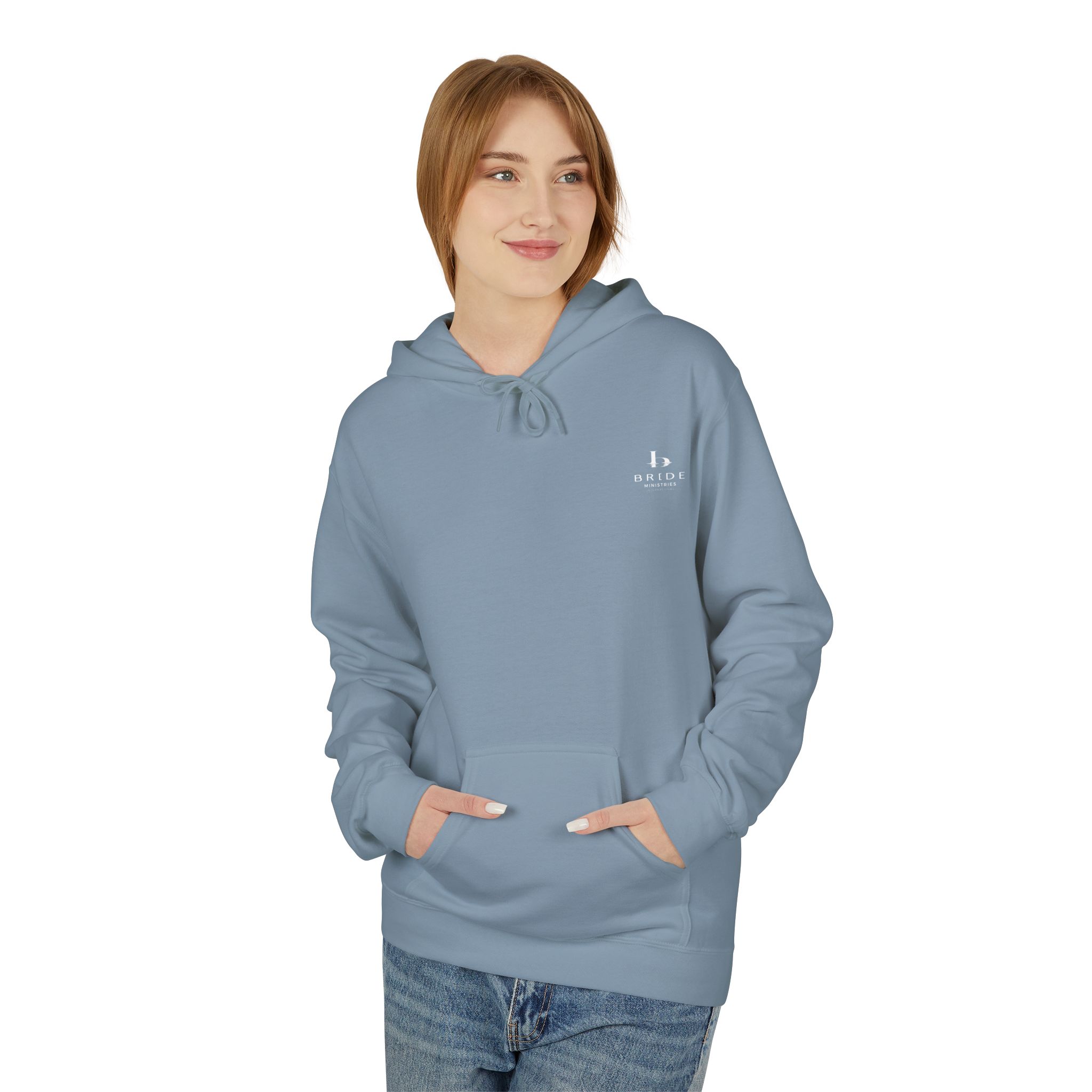 I Just wanna Sit at the Feet of Jesus Midweight Softstyle Fleece Hoodie - Image 23