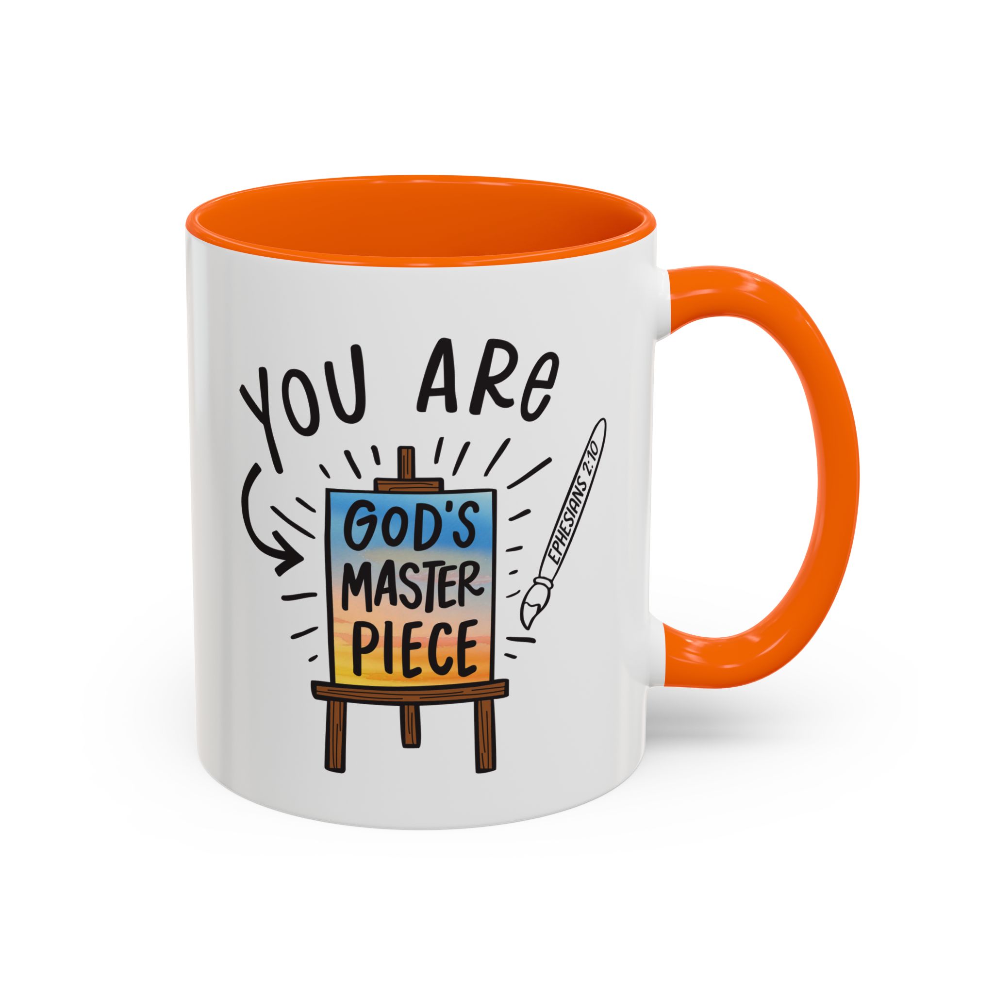 You are God's MasterPiece Accent Coffee Mug (11, 15oz) - Image 22