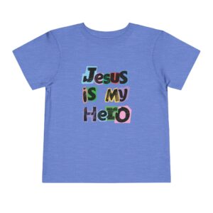 Jesus is my Hero Toddler Short Sleeve Tee