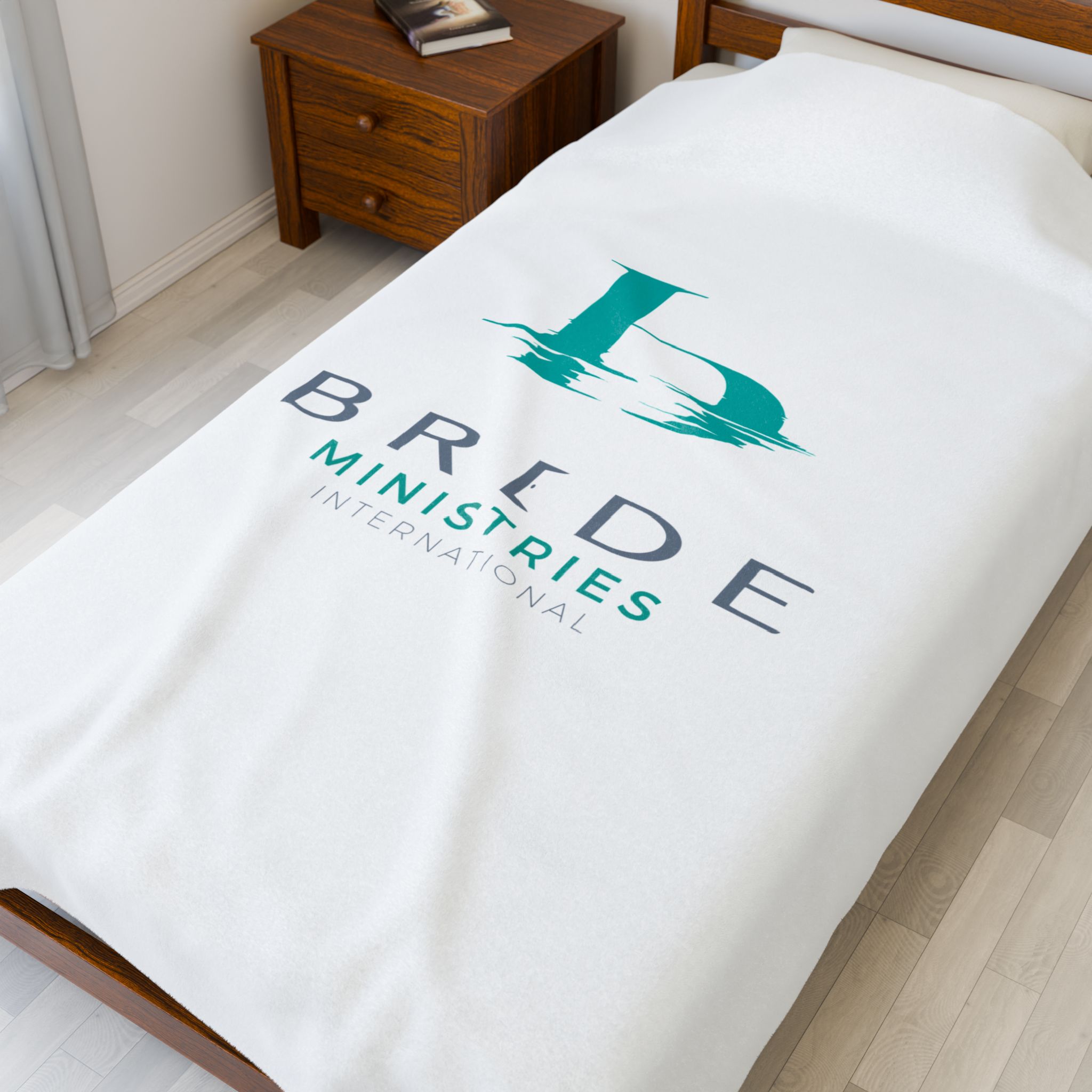 Bride Tribe Church Velveteen Plush Blanket - Image 7