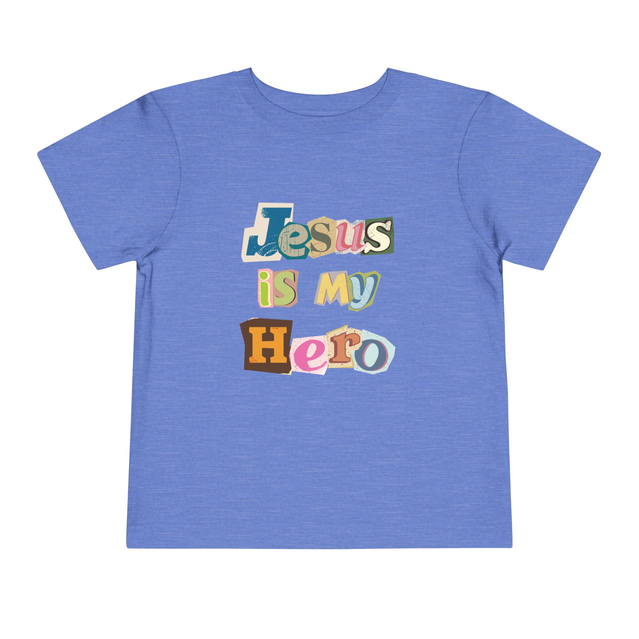 Jesus is My Hero Toddler Short Sleeve Tee - Image 17