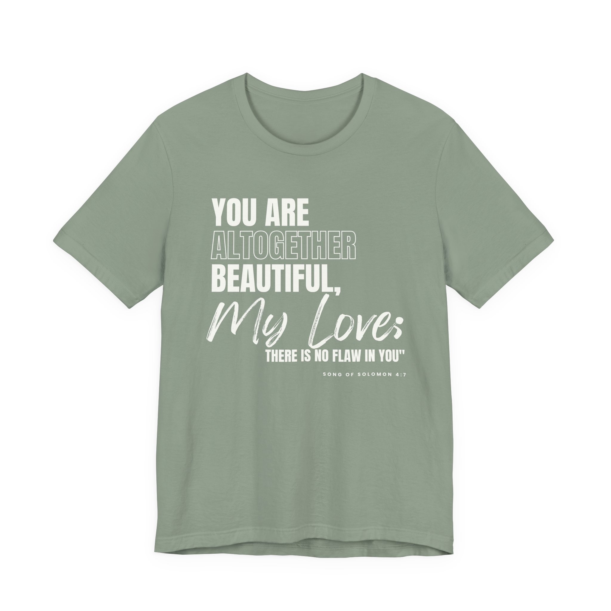 You are altogether beautiful Unisex Jersey Short Sleeve Tee - Image 15