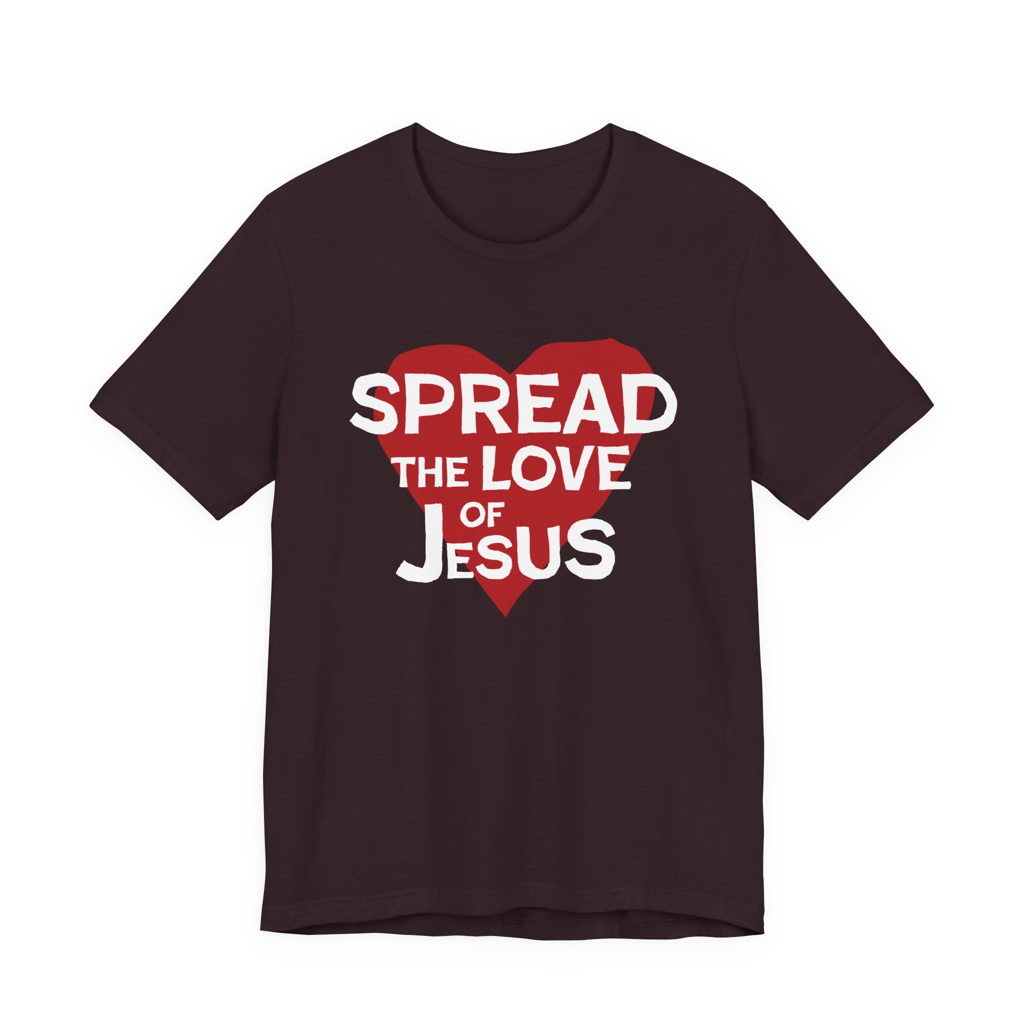 Spread The Love of Jesus Unisex Jersey Short Sleeve Tee - Image 21