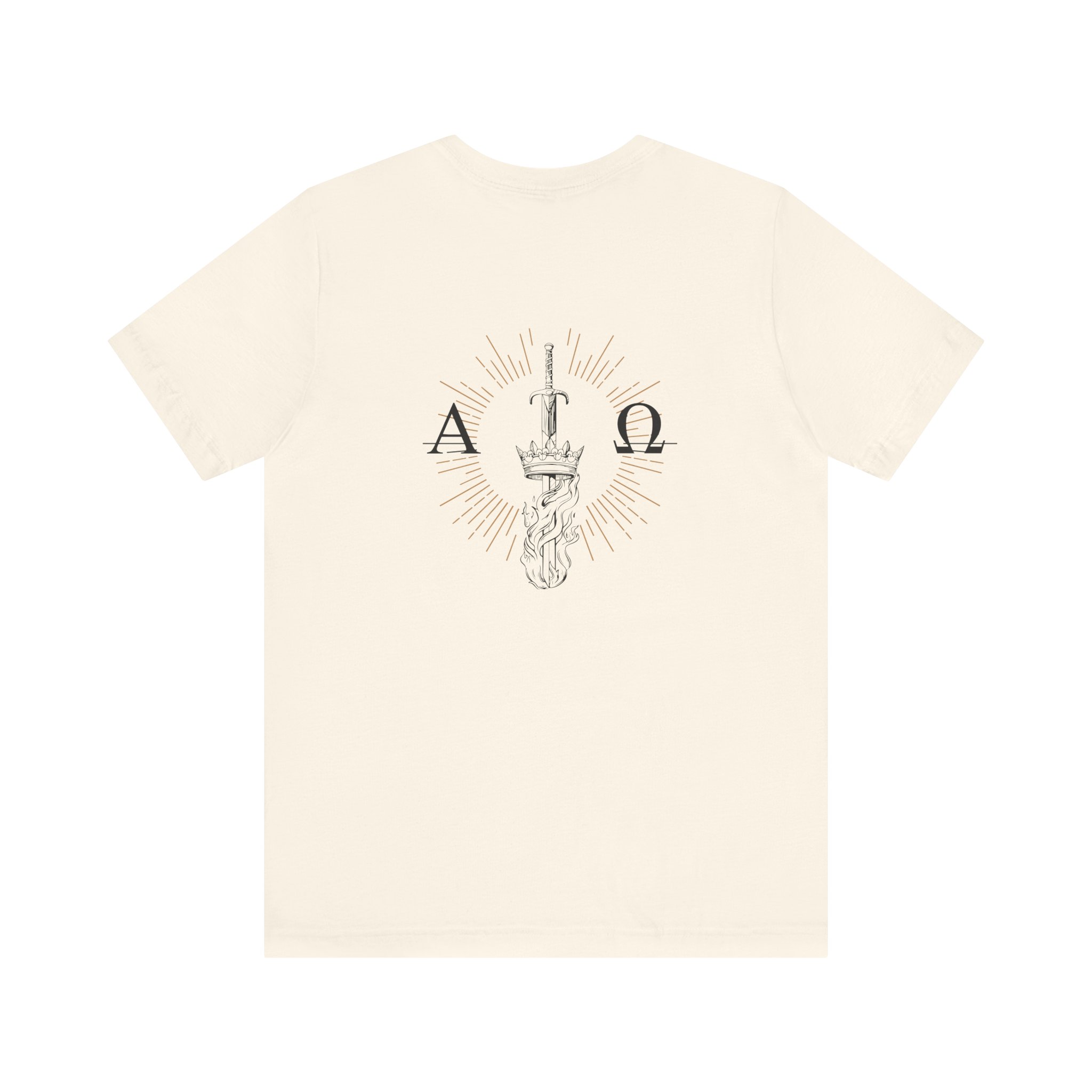 2025 Alpha and Omega Unisex Jersey Short Sleeve Tee - Image 6
