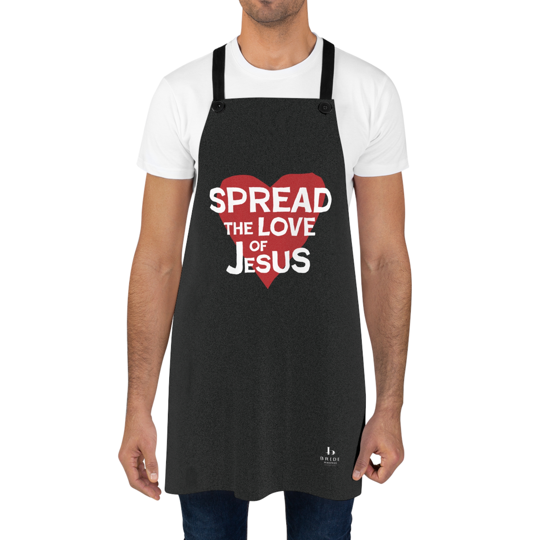 Spread the Love of Jesus Apron - Image 4