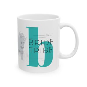 Teal Bride Tribe Logo Mug 11oz